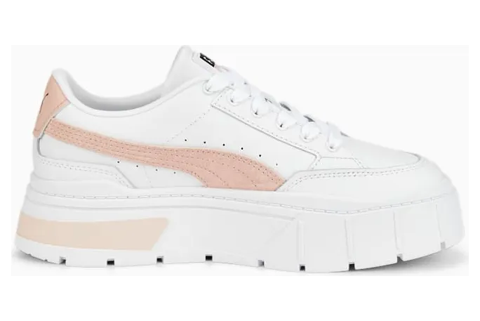 Puma Mayze Stack Wit/Roze (384363-02)