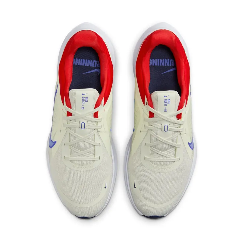 Nike Quest 5 Sea Glass University Red White Blue Joy (DD0204-009)