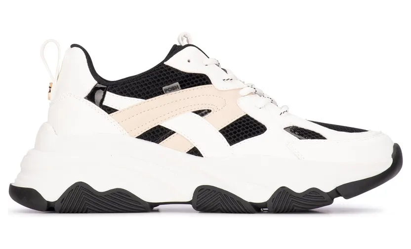 Poelman sneaker Wit met combinatie (CGIGI02APSH119)