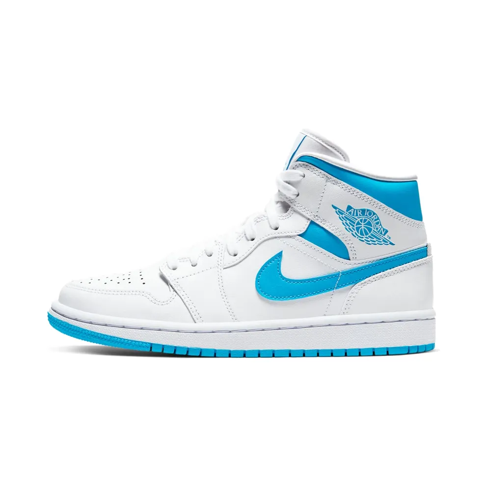Air Jordan WMNS Nike AJ 1 Mid UNC (2020) (BQ6472-114)