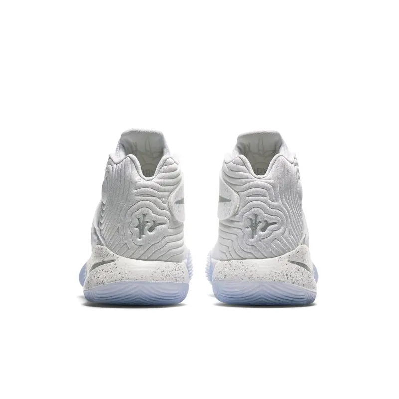 Nike Kyrie 2 Silver Speckle White/Metallic Silver-Tour Yellow (819583-107)