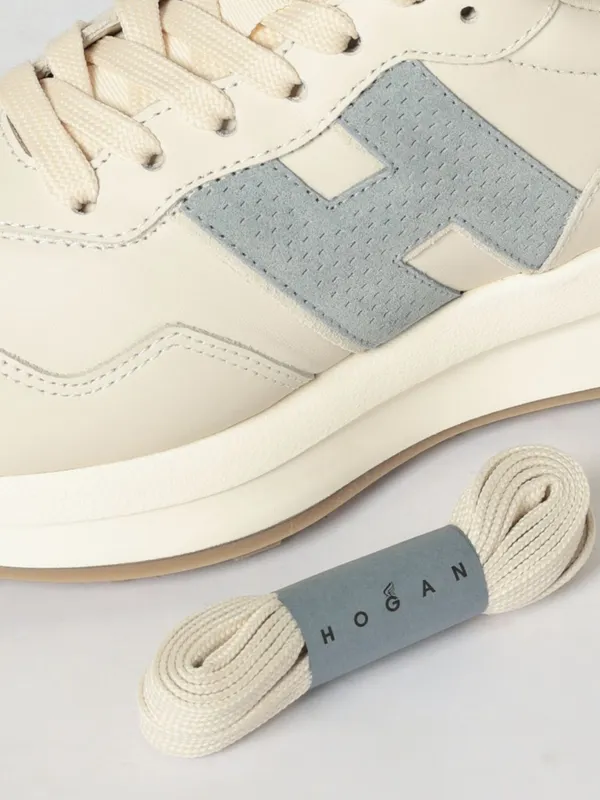 Hogan H641 Leather Sneakers White (HXW6410EH4PUY90RVJ) (3)
