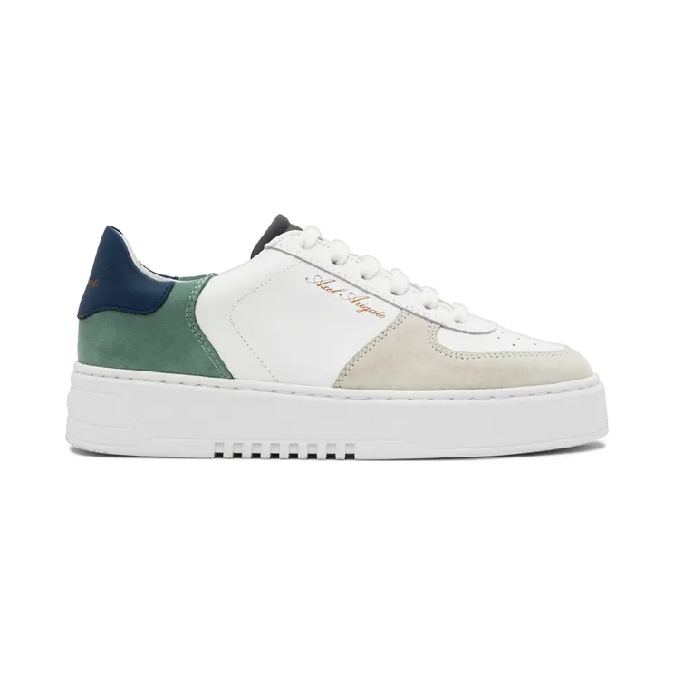 Axel Arigato White & Blue Orbit Sneakers (88013)