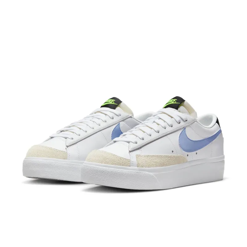 Nike Blazer Low Platform White Cobalt Bliss (FJ0738-100)
