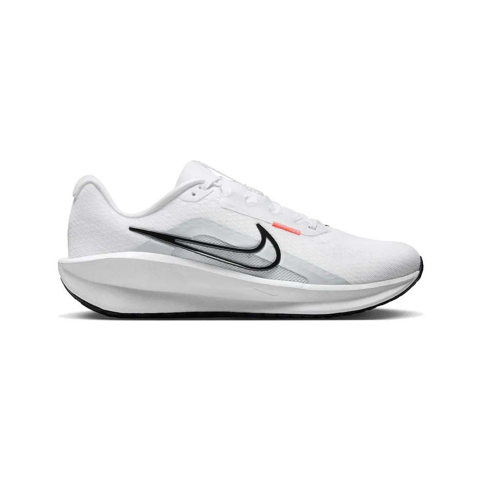 Nike Downshifter 13 White Pure Platinum Bright Crimson Black (FD6454-107)