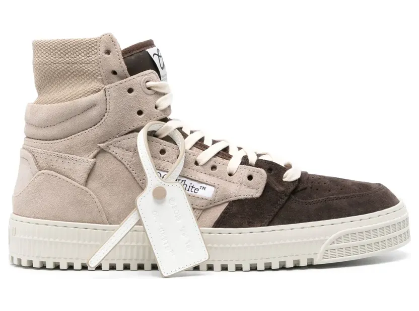 Off-White 3.0 Off-Court high-top “Brown” (OMIA065S24LEA0036003)