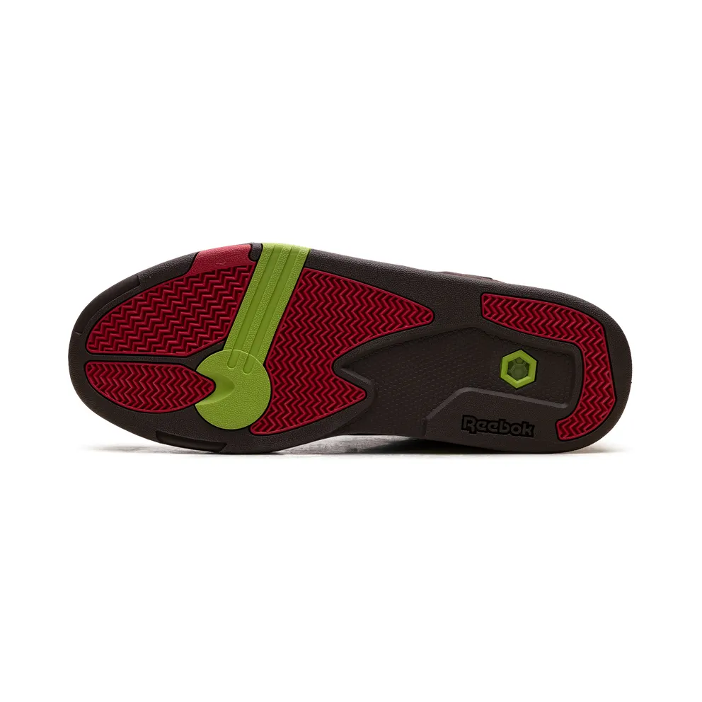 Reebok Pump Omni Zone II Shoes Grizzly Brown / Dark Brown / Crimson Mist (IE9342)