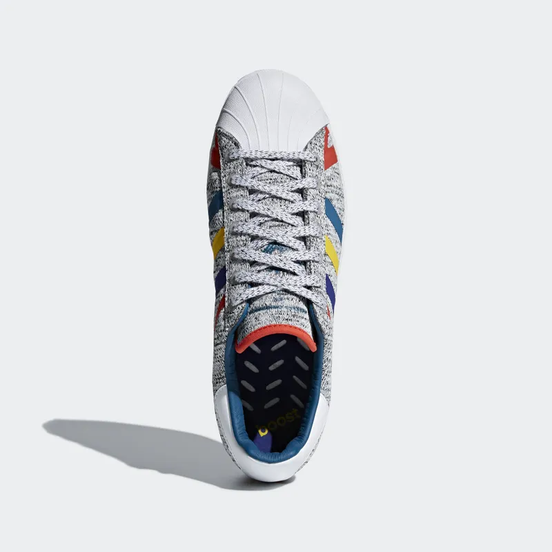 adidas Superstar White Mountaineering Grey Heather Light Grey Heather/Running White (AQ0352)