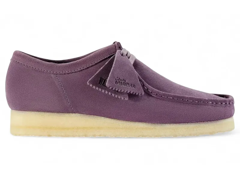 Clarks Originals Wallabee Plum Suede (26183759)