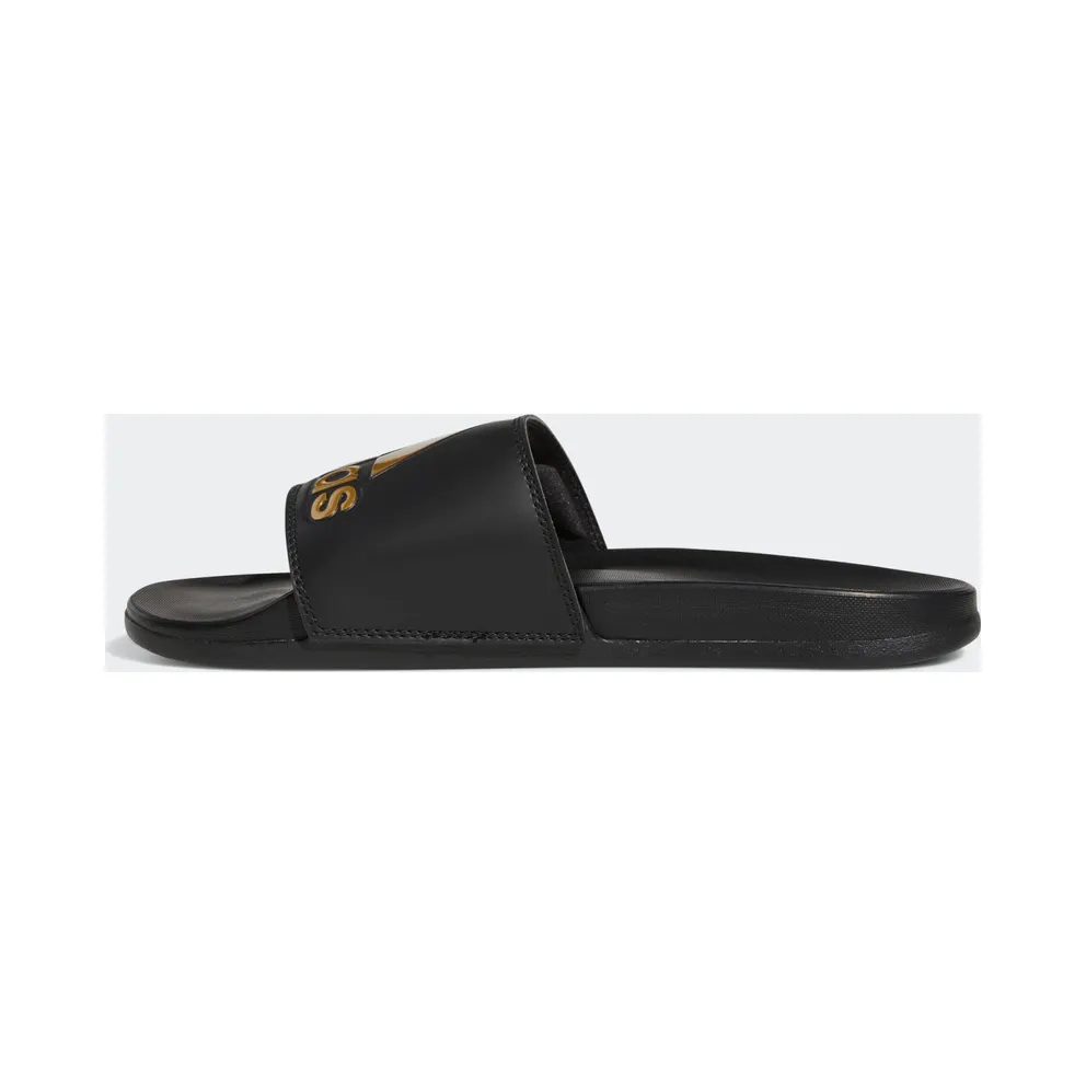 Adidas Adilette Comfort Slides Core Black / Gold Metallic / Core Black (GY1946)