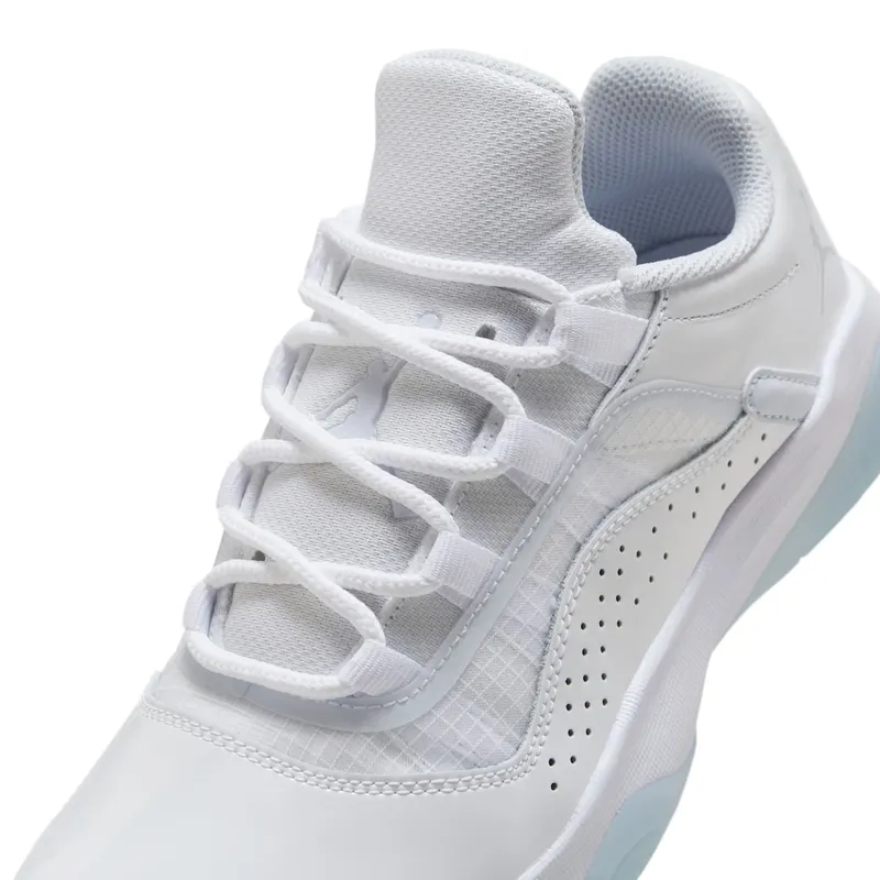 Jordan 11 CMFT Low White Ice Blue Football Grey (DV2629-140)