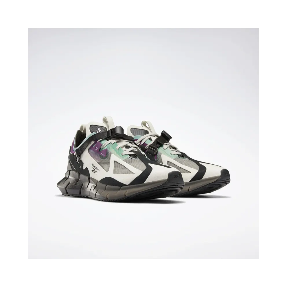 Reebok Zig Kinetica Concept Type 1 Grey Sand Stone/Black-Emerald-Grey (Other Brands Reebok)