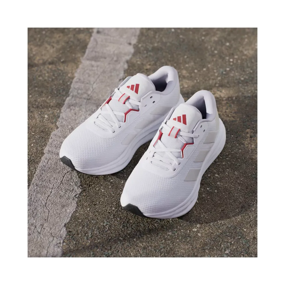adidas Galaxy 7 Running “Cloud White / Grey One / Power Red” (JQ3323)