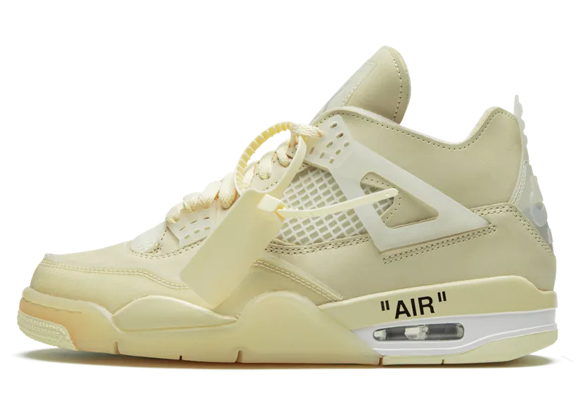 Air Jordan 4 Retro OFF-White – Sail (CV9388-100)