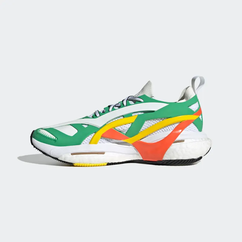 Adidas adidas by Stella McCartney Solarglide Running Green / Cloud White / Semi Impact Orange (GX9860)