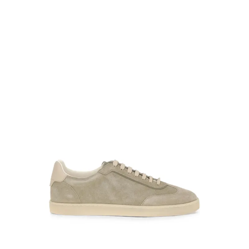 Brunello Cucinelli Lace-up Suede “Neutrals” (MZUMGLJ336 CDG36)