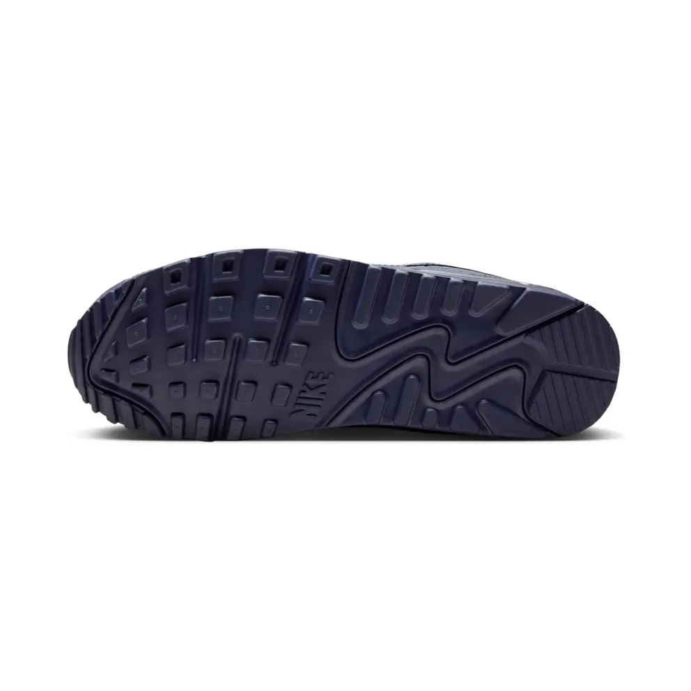 Nike Air Max 90 “Blackened Blue Lemon Venom Hyper Crimson Gradient” (DM0029-700)
