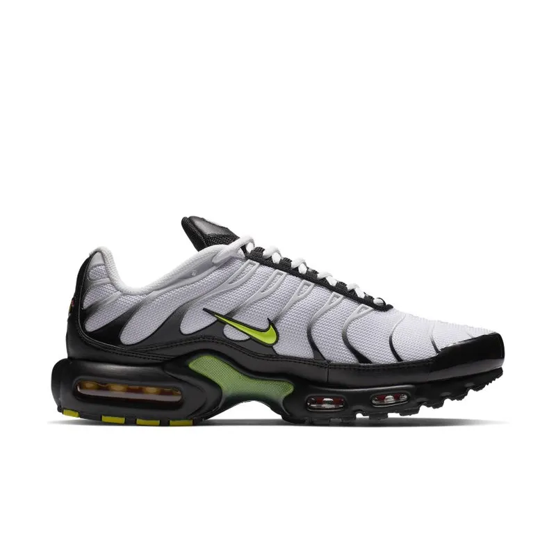 Nike Air Max Plus Retro Future White/Volt-Black-Bright Crimson (AJ2013-100)