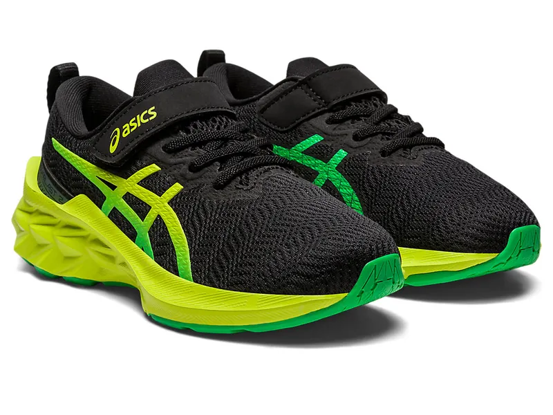 Asics NOVABLAST PS Black/Lime Zest (1014A236.004)