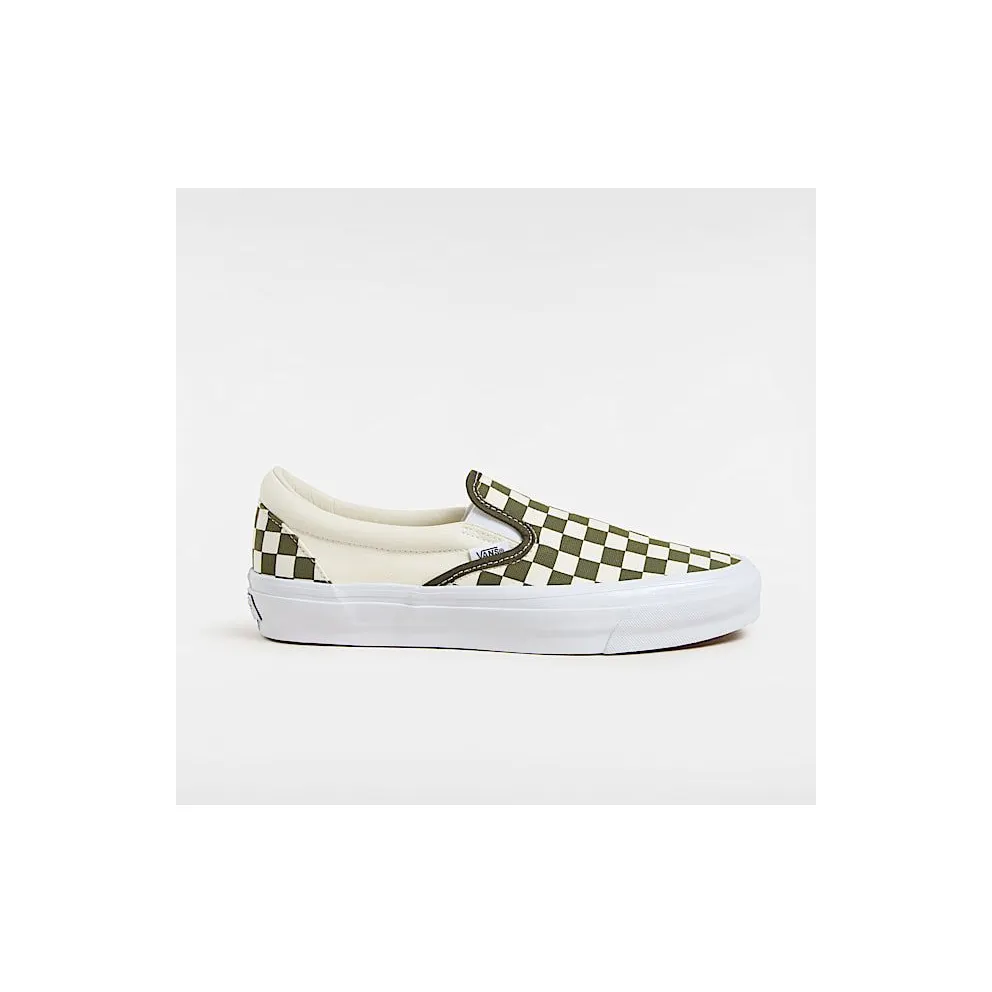 Vans Classic Slip-On 98 LX Checkerboard Grape Leaf Green (VN000D5AKCZ)