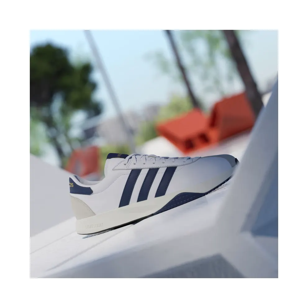 adidas Run 76/26 “Cloud White / Dark Blue / Gold Metallic” (HQ2337)