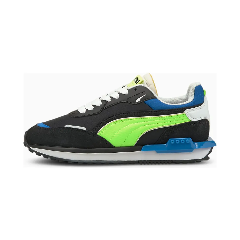 Puma City Rider Electric Black/Green (38266701)