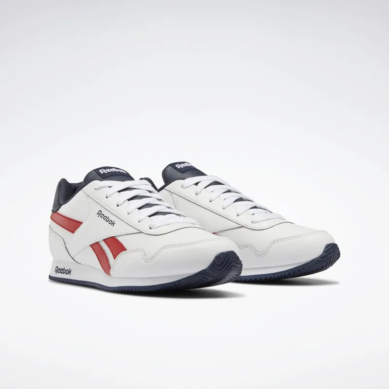 Reebok Royal Classic Jogger 3 Shoes Cloud White / Vector Navy / Vector Red (GW1734)
