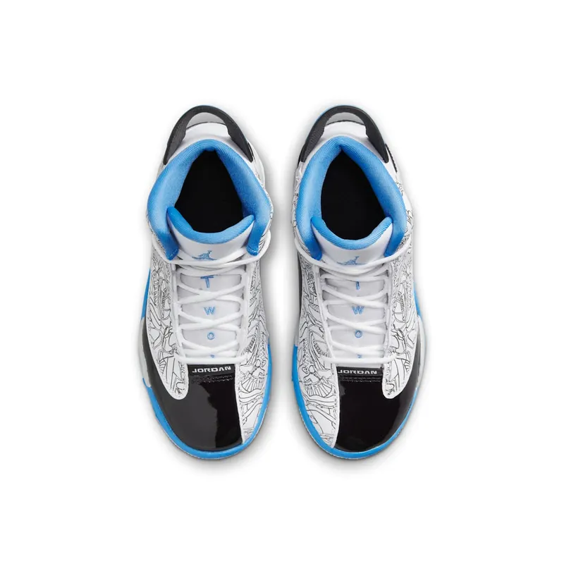 Jordan Dub Zero White Black Neutral Grey University Blue (DV1359-114)