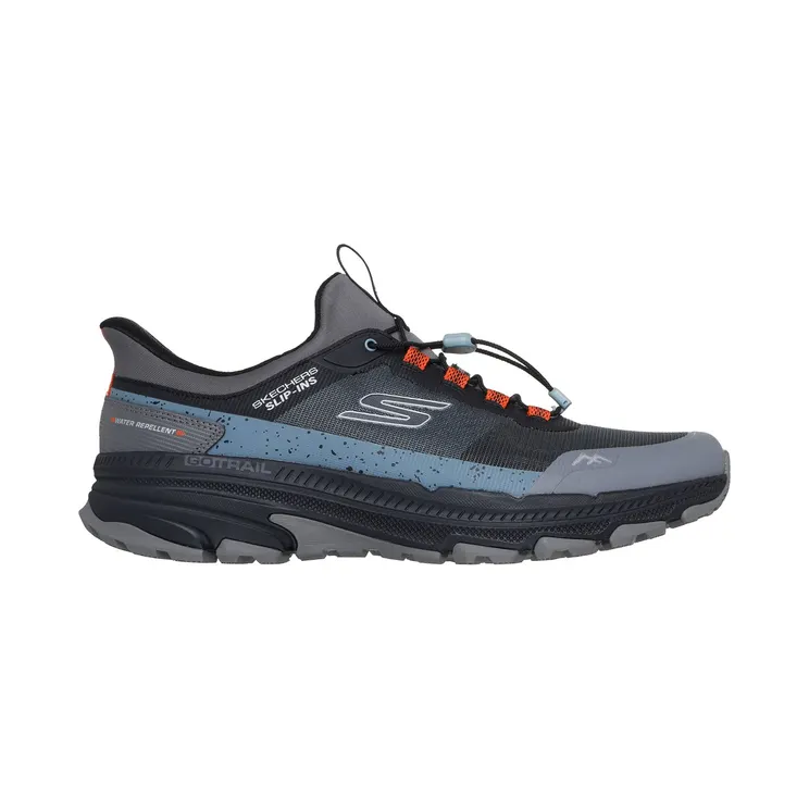Skechers Slip-ins: GO RUN Trail Altitude 2.0 – Kirwin Hill Houtskool/Zwart
