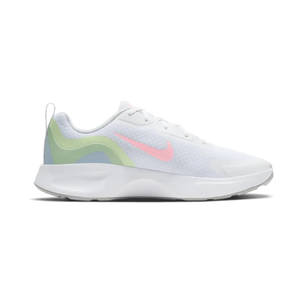 Nike WearAllDay “White / Pure Platinum / Light Liquid Lime / Arctic Punch” (DJ5473-100)
