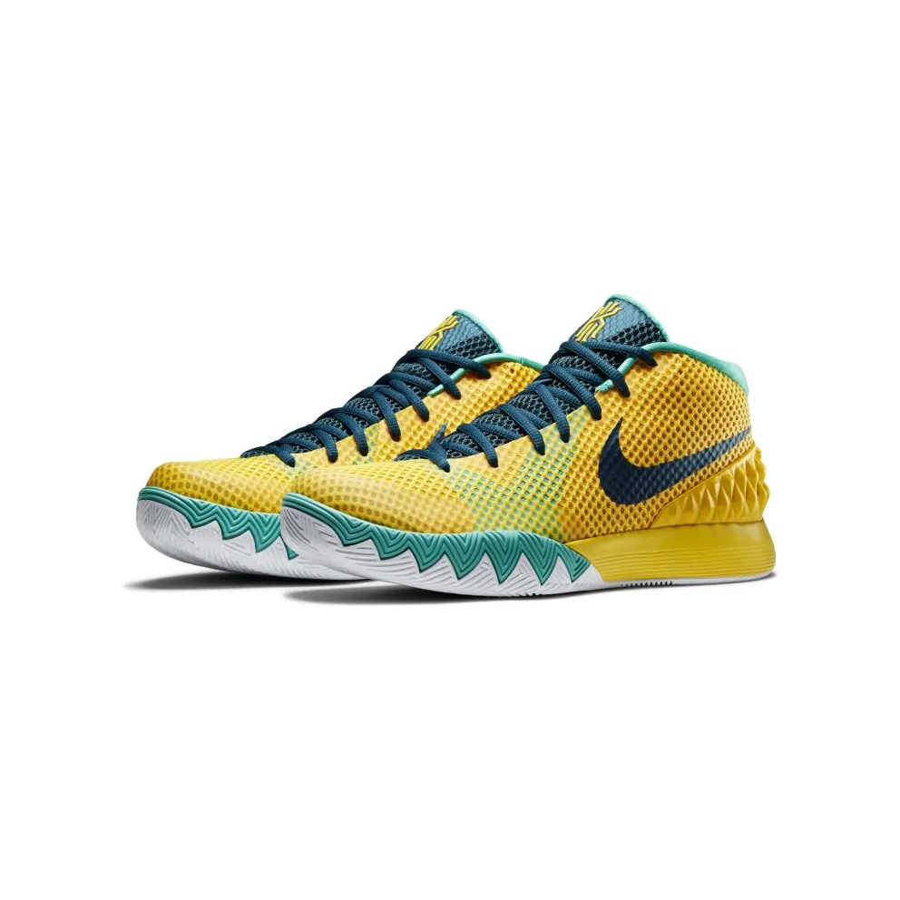 Nike Kyrie 1 Letterman Tour Yellow/University Gold-Light Retro-Teal (705277-737)