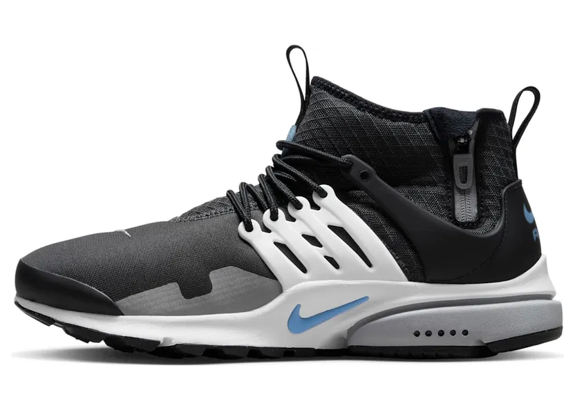 Nike Air Presto Mid Utility Antracite Summit White Particle Grey University Blue (DC8751-002)