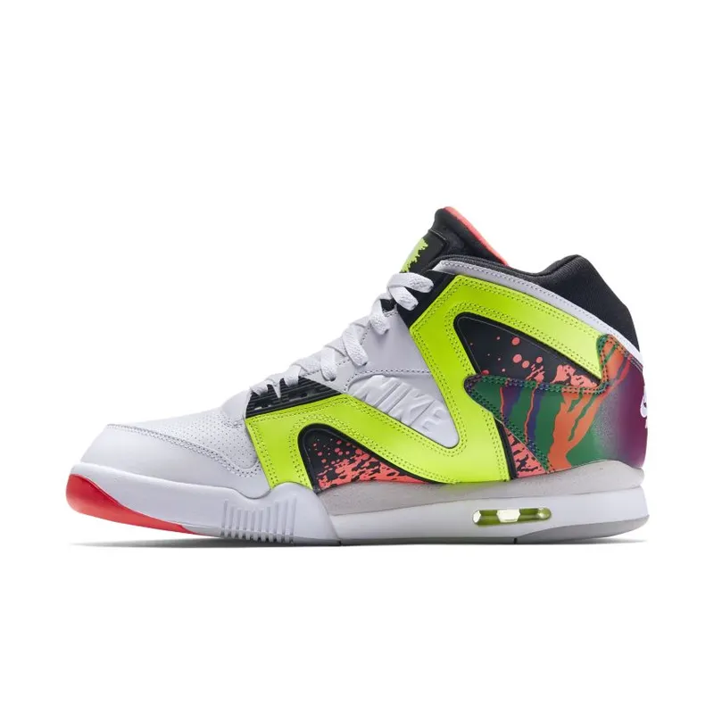 Nike Air Tech Challenge Hybrid Volt (2014) White/White-Volt-Hot Lava (653873-100)