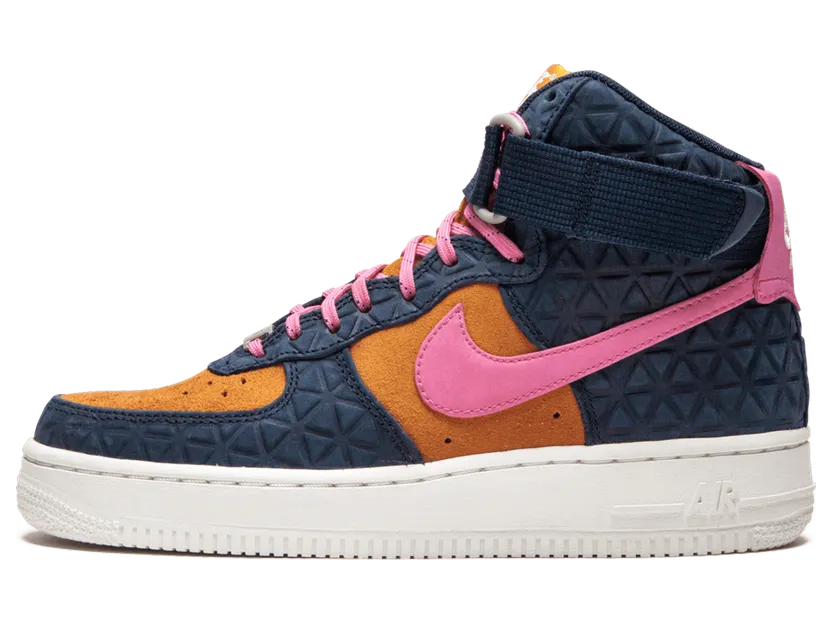 Nike AIR FORCE 1 HI PRM SUEDE “Dynamic Pink” (845065-400)