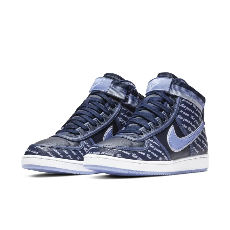 Nike Vandal High This Game Is Mine (W) Blackened Blue/White-Twilight Pulse (AH6826-401)