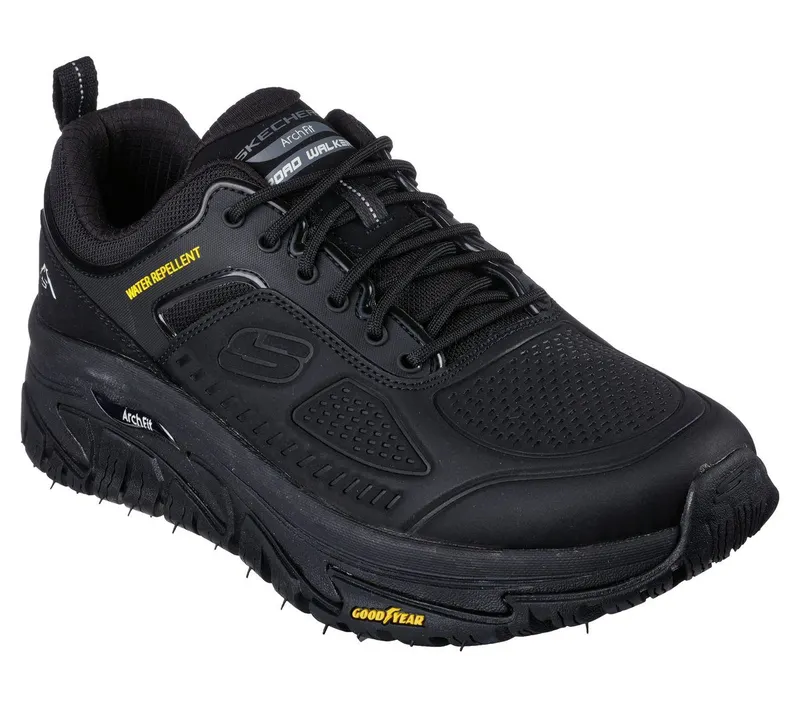 Skechers Relaxed Fit: Arch Fit Road Walker – Recon Sneaker Black