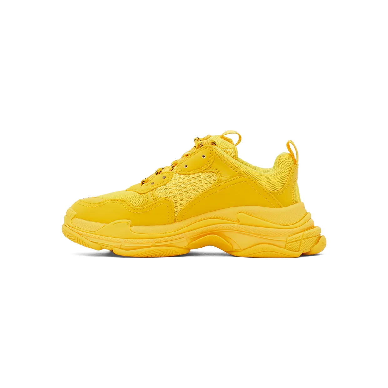 Balenciaga Kids Kids Yellow Triple S Sneakers (654251-W2CA6-7010) (3)