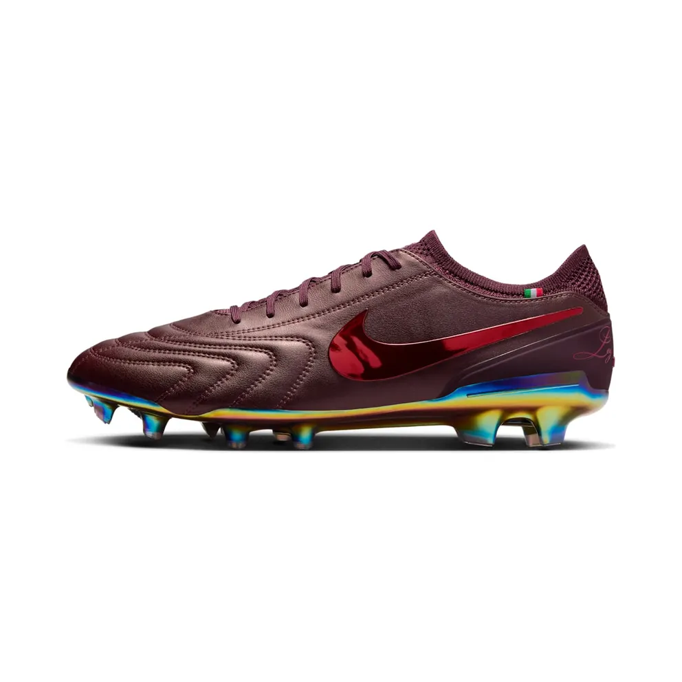 Nike Tiempo Legend 10 Elite Luxe FG Made in Italy “Montebelluna – Port Wine” (FZ1487-600)