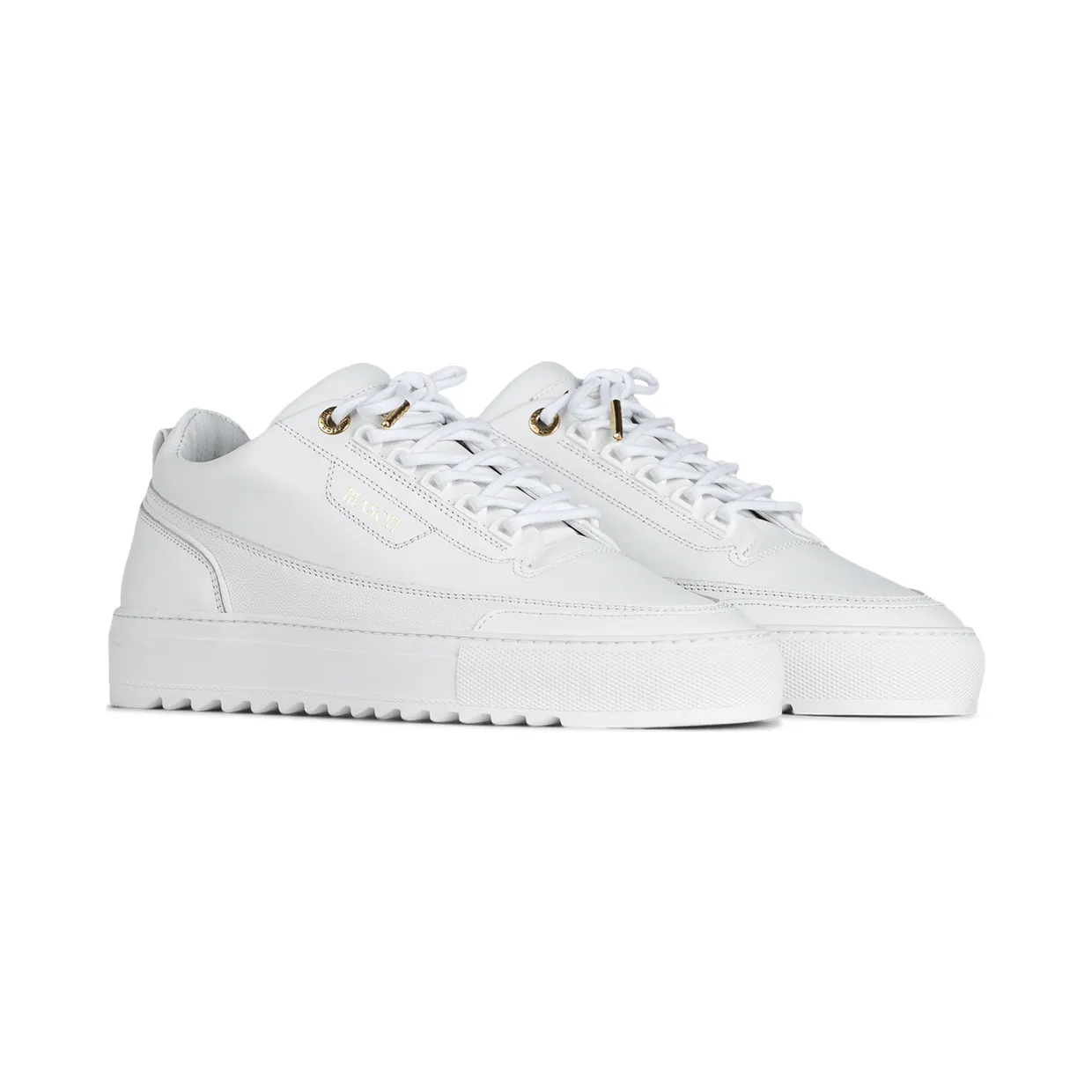 Mason Garments Firenze – Leather/Reflective – White (FW20-1D)