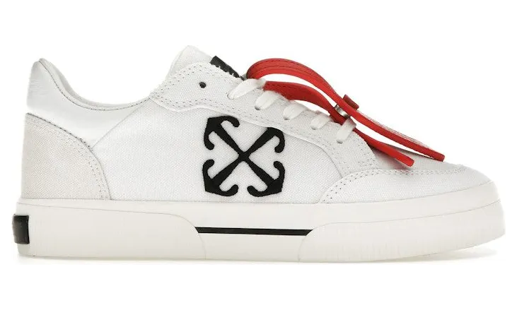 OFF-WHITE New Low Vulcanized White Black (OWIA288S24FAB0010210)