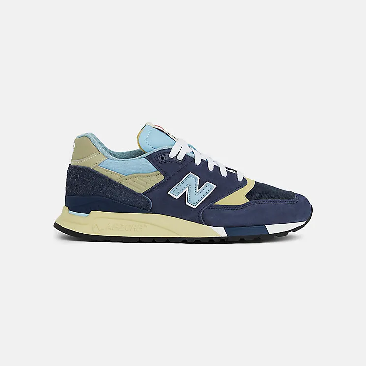 New Balance 998 “Made in USA – Navy / Chrome Blue” (U998CB)