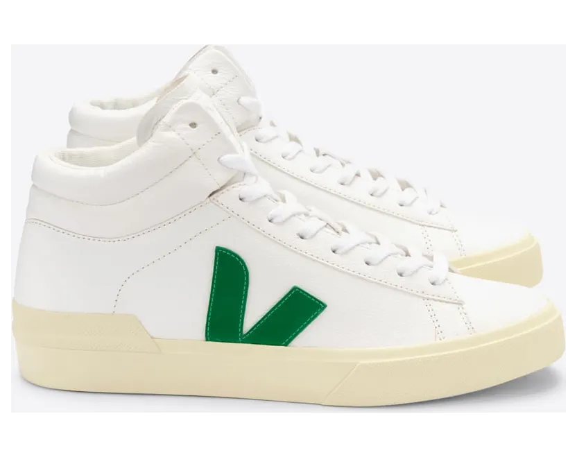 Veja White & Green Minotaur High EXTRA-WHITE_EMERAUDE (TR0502944)
