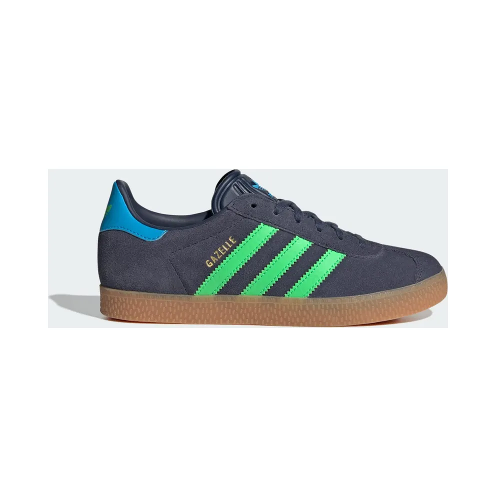adidas Gazelle Shadow Navy Screaming Green (IH6466)