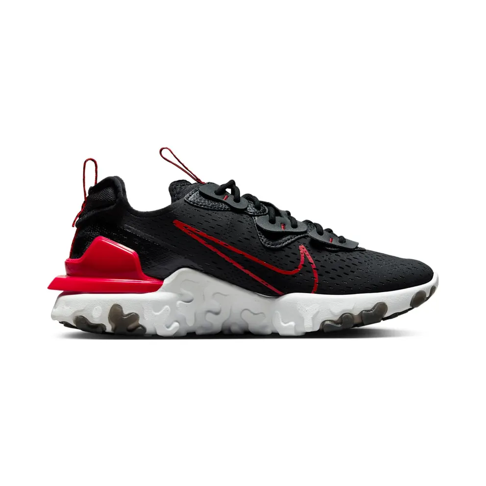 Nike React Vision Black University Red (FB3353-001)