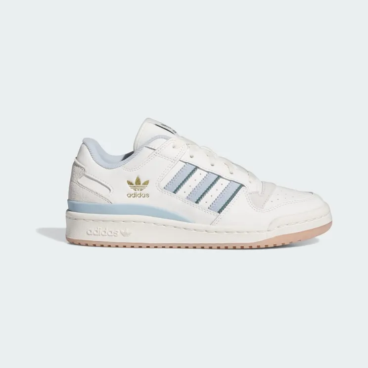 adidas Forum Low CL Shoes Cloud White / Wonder Blue / Cream White (IG3964)