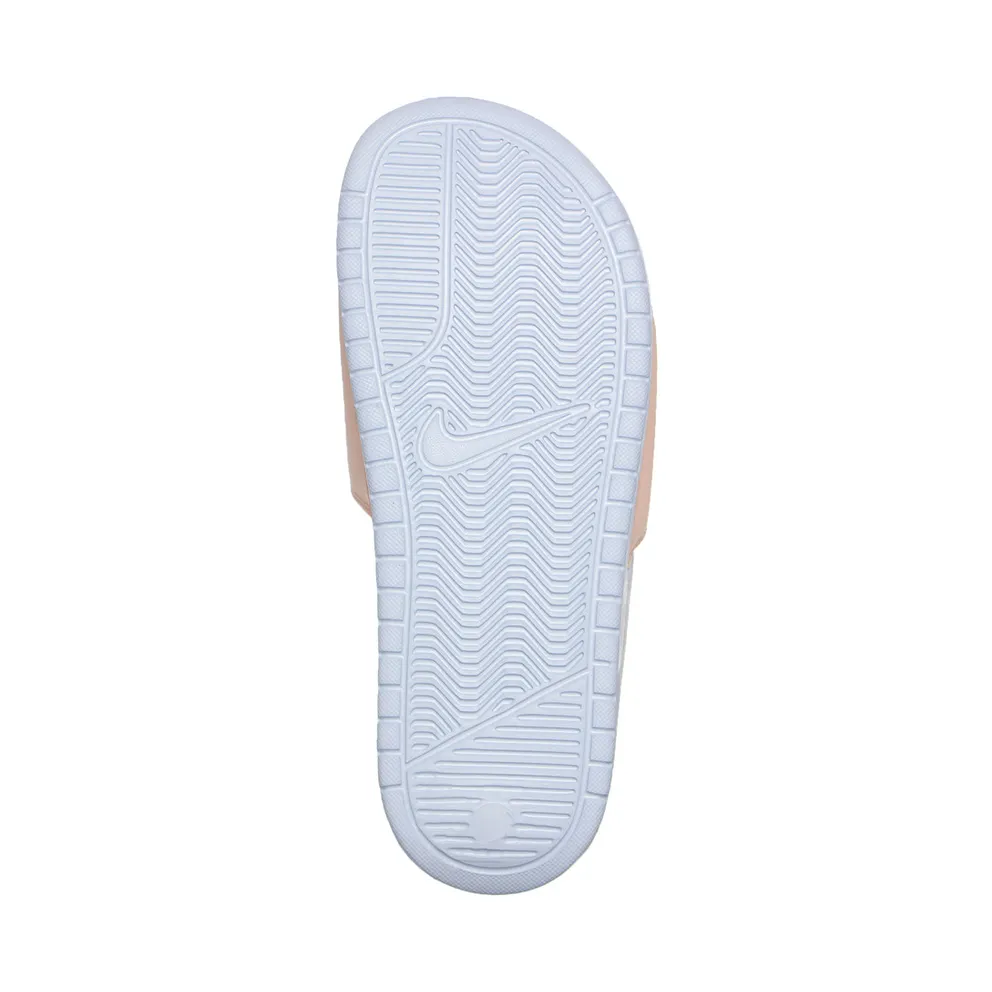 Nike Benassi JDI “Hydrogen Blue / Washed Coral / White” (343881-412)