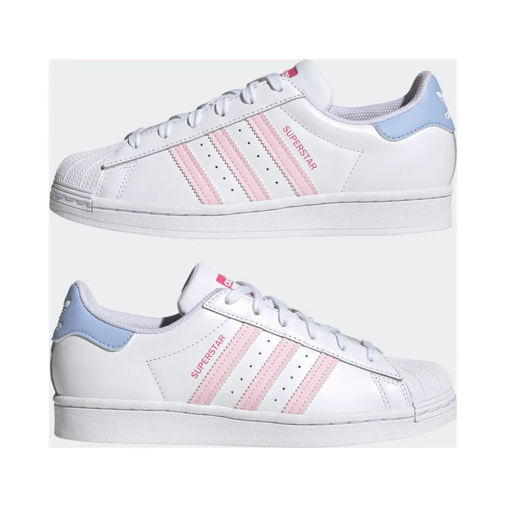 Adidas Superstar Cloud White / Clear Pink / Pulse Magenta (HQ1906)