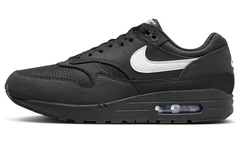 Nike Air Max 1 Black White Swoosh (FZ0628-010)