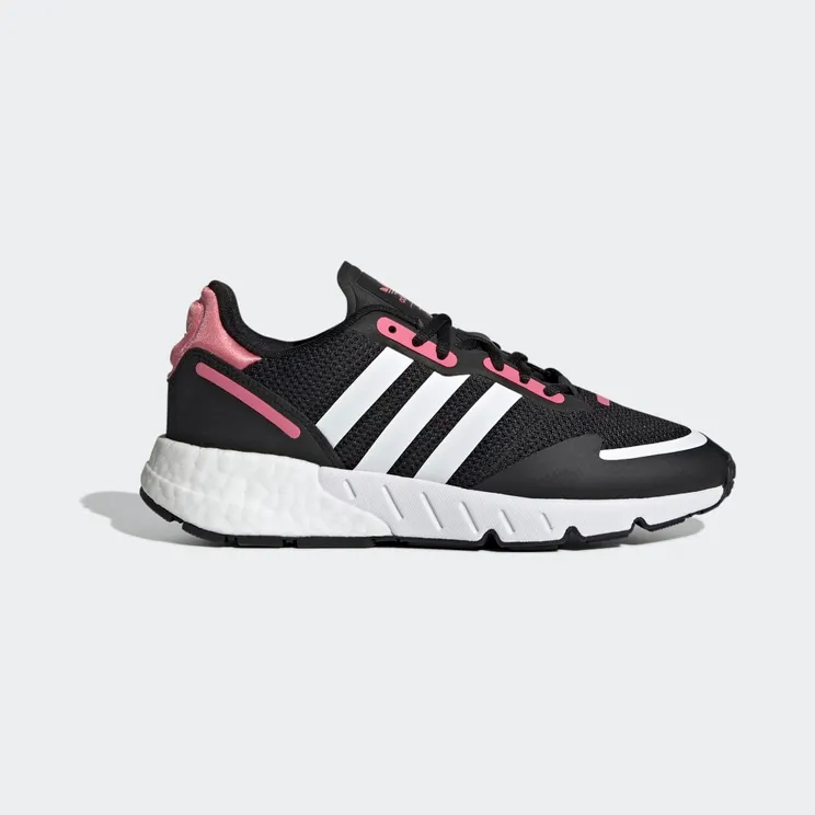 adidas ZX 1K Boost Core Black / Cloud White / Hazy Rose (FX6872)