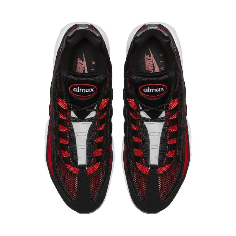 Nike Air Max 95 Bred Ice Black/White-University Red-Reflect Silver (749766-039)